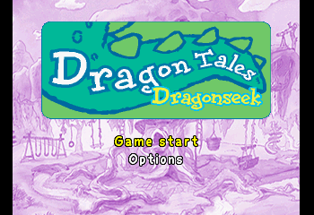 Dragon Tales: Dragon Seek Title Screen